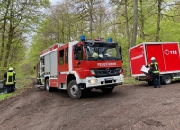  Am Samstag (20. April 2024) haben die Feuerwehren der Stadt Bad Wildungen zusammen mit weiteren Einheiten eine Waldbrandübung im Stadtwald süd-westlich des Stadtteils Braunau durchgeführt.