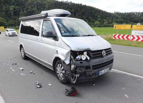 Am Donnerstag, 13. Juni, ereignete sich auf der K46/K45 bei Höxter ein Verkehrsunfall.
