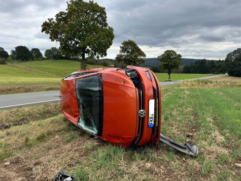 Am 10. September 2024 ereignete sich ein Verkehrsunfall zwischen Löhlbach und Haina Kloster.