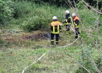 Eine Rauchentwicklung sorgte am Sonntagnachmittag (26. Juni) für einen Feuerwehreinsatz in Mengeringhausen.