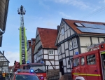 Zu einem Schornsteinbrand wurden die Feuerwehren Mengeringhausen und Bad Arolsen am Fraitag (8. April 2022) alarmiert.