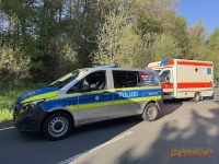 In der Kasseler Straße in Fritzlar wurde am 7. September 2026 ein Fußgänger schwer verletzt.
