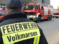 Die Freiwillige Feuerwehr Volkmarsen unterstützt tatkräftig eine Registrierungsaktion der DKMS