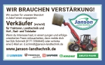 Die Firma Janson Landtechnik in Diemelsee sucht Verstärkung.