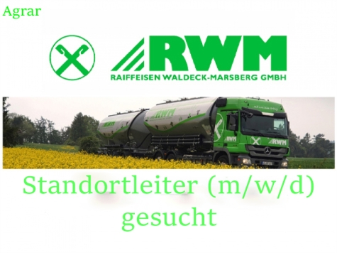 Raiffeisen sucht einen Standortleiter in Adorf.