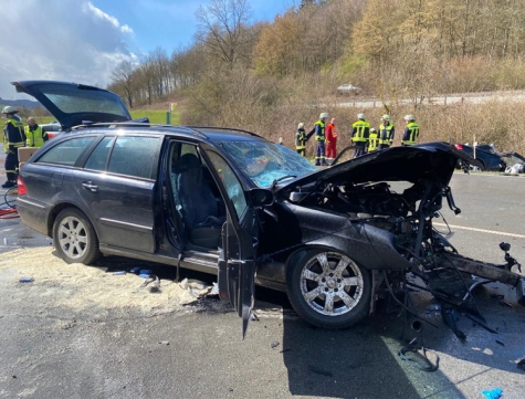 Am 11. April 2023 ereignete sich im Landkreis Waldeck-Frankenberg ein Verkehrsunfall mit verletzten Personen.