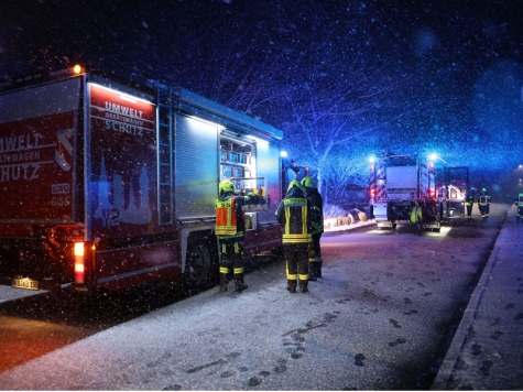 Am 20. November 2024 rückte die Feuerwehr Korbach zu einem Einsatz in den Eidinghäuser Weg aus.