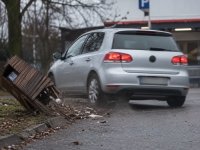 Der Fahrer verlor am 18. Mai 2026 in der Straße Steinberg die Kontrolle über seinen Wagen.