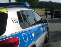 Beamte der Polizeistation Korbach mussten am 22. Juli 2023 einen Unfall aufnehmen.