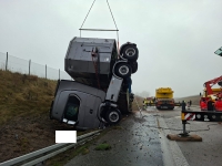 Am 25. November 2025 ereignete sich auf der A 49 nahe Schwalmstadt ein Unfall mit einem Tiertransport.