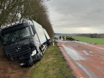 Am 4. Januar 2024 ereignete sich ein schwerer Verkehrsunfall auf der Landesstraße 485. 