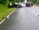 Am Pfingssonntag kam es auf der Strecke zwischen Buhlen und Netzte zu einem Autounfall.