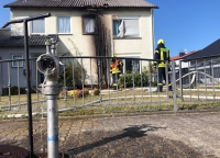 In Korbach wurde am Samstag ein Wohnhausbrand gemeldet.