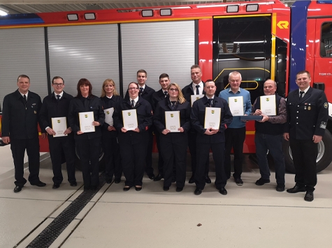 In Willingen fand die Jahreshauptversammlung der Feuerwehr statt.