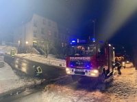 Ein Brand in einem Patientenzimmer löste einen Einsatz in Marsberg aus.