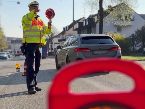 An insgesamt 41 Messstellen in Nordhessen überprüften Beamte die Einhaltung der zulässigen Höchstgeschwindigkeit.