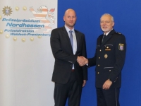 Die Kriminalpolizei in Korbach hat mit Marco Schweitzer (links) einen neuen Leiter.