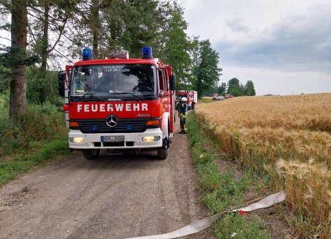 Drei nahezu zeitgleiche Einsätze haben am späten Nachmittag des 9. Juli 2023 die Kameradinnen und Kameraden der Feuerwehr Marsberg gefordert.