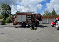 Die Briloner Feuerwehr wurde zum Einsatz nach Gudenhagen gerufen.