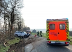 Zwischen Wülfte und Alme ereignete sich am Dienstag ein schwerer Unfall.