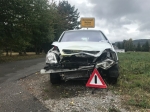 Ein Verkehrsunfall ereignete sich bei Wethen am 25. September 2019.