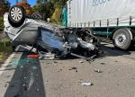 Ein schwerer Verkehrsunfall hat sich am Mittwochvormittag (12. Oktober 2022) auf der Bundesstraße 253 ereignet.