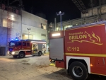 Feuerwehr Brilon im Einsatz bei Maschinenbrand.