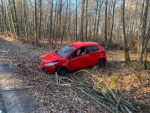 Der Fahrer des Mazda 1 wurde am 28. Februar zum Ausweichen gezwungen.