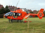 Hubschrauber wurden zur Rettung von Patienten am vergangenen Wochenende eingesetzt.