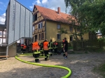 In Landau kam es am 15. Juni zu einem Wohnhausbrand.