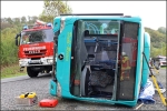 Am Samstag übten Rettungsdienst und Feuerwehr den Massenanfall von Verletzten bei einem Busunfall in Bad Laasphe.