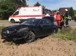 Ein schwerer Verkehrsunfall ereignete sich am 2. Juni 2020 auf der Landesstraße 3078 bei Rhenegge im Landkreis Waldeck-Frankenberg.