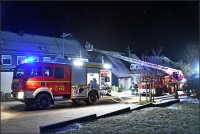 Die Feuerwehr konnte das Zuhause der Winterberger Familie retten. Zwischen der Außenfassade und dem Wohnraum war es zu einem Brand gekommen.