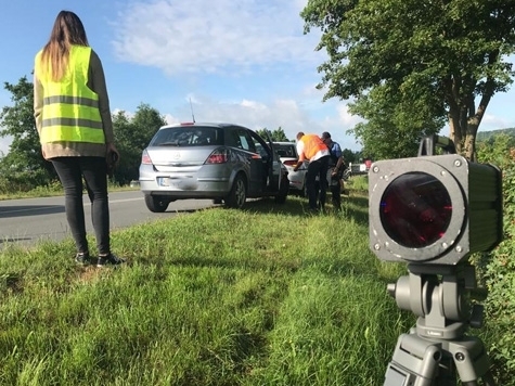 Derzeit wird in Korbach geblitzt.