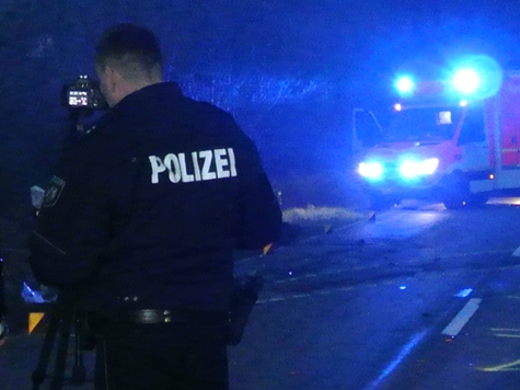 Polizei, Notarzt und eine RTW-Besatzung waren am 4. Januar 2023 in Frankenberg (Eder) im Einsatz.