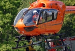 Mit einem Rettungshubschrauber musste eine verletzte Frau am 30. April 2025 nach Kassel geflogen werden. 