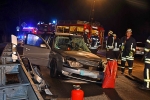 Der Finnentroper wurde von dem alkoholisierten Audifahrer getroffen und in seinem Auto eingeklemmt und schwer verletzt.