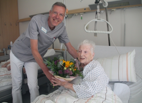 Ein besonderes Jubiläum wurde am 8. Juli 2024 im Kreiskrankenhaus in Frankenberg gefeiert.