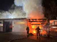 Am 23. November 2025 brannte im Kasseler Nordstadtstadion ein Anbau vollständig nieder.