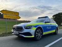 Eine Polizeistreife aus Frankenberg nahm am 18. September 2024 einen Unfall auf.  