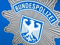 Bundespolizei in Kassel im Einsatz.