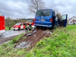 Schwerer Unfall gestern Nachmittag zwischen Somplar und Hallenberg. 