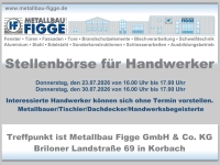 Die Firma Metallbau Figge informiert.