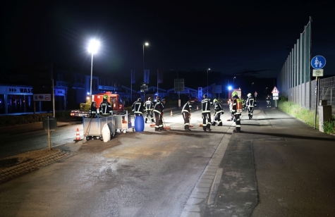 Am Kreisel Medebacher Landstraße/Westring/Südring in Korbach kam es am 6. Juni 2026 zu einem spektakulären Unfall.