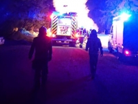 In den Abendstunden des 4. September brannte Sperrmüll auf dem Gelände eines Eimelroder Entsorgungsunternehmens.