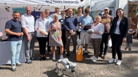 Auf dem Kram- und Viehmarkt in Bad Arolsen konnten Besucherinnen und Besucher am 9. August 2026 verschiedene Anwendungen Künstlicher Intelligenz kennenlernen.