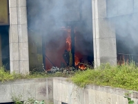Erneut rückte die Feuerwehr am 18. September 2026 zu einem Brand in dem bekannten Lost Place an der Riemekestraße aus.