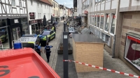 Ein Mercedes fuhr am 21. August 2026 durch die Fußgängerzone in Hofgeismar und erfasste mehrere Passanten.