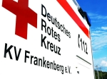 Ein RTW brachte die junge Frau am 28. September ins Frankenberger Krankenhaus.
