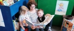 Beim Elterncafé am 14. September 2026 können Kinder in der Stadtbücherei Korbach gemeinsam die Welt der Bücher entdecken.
